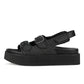 Rollie Ace Sandal Weave All Black