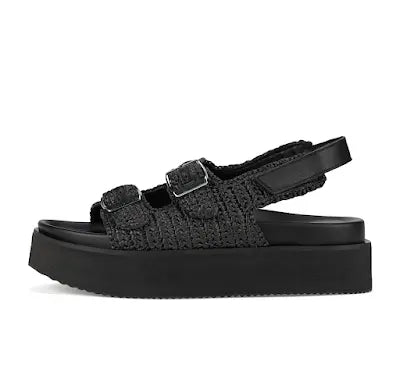 Rollie Ace Sandal Weave All Black