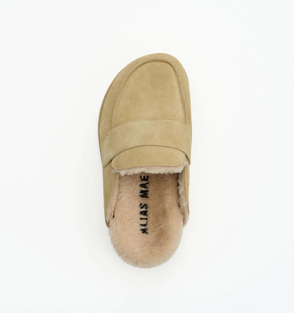 Alias Mae Burkley Loafer Dune Suede / Shearling