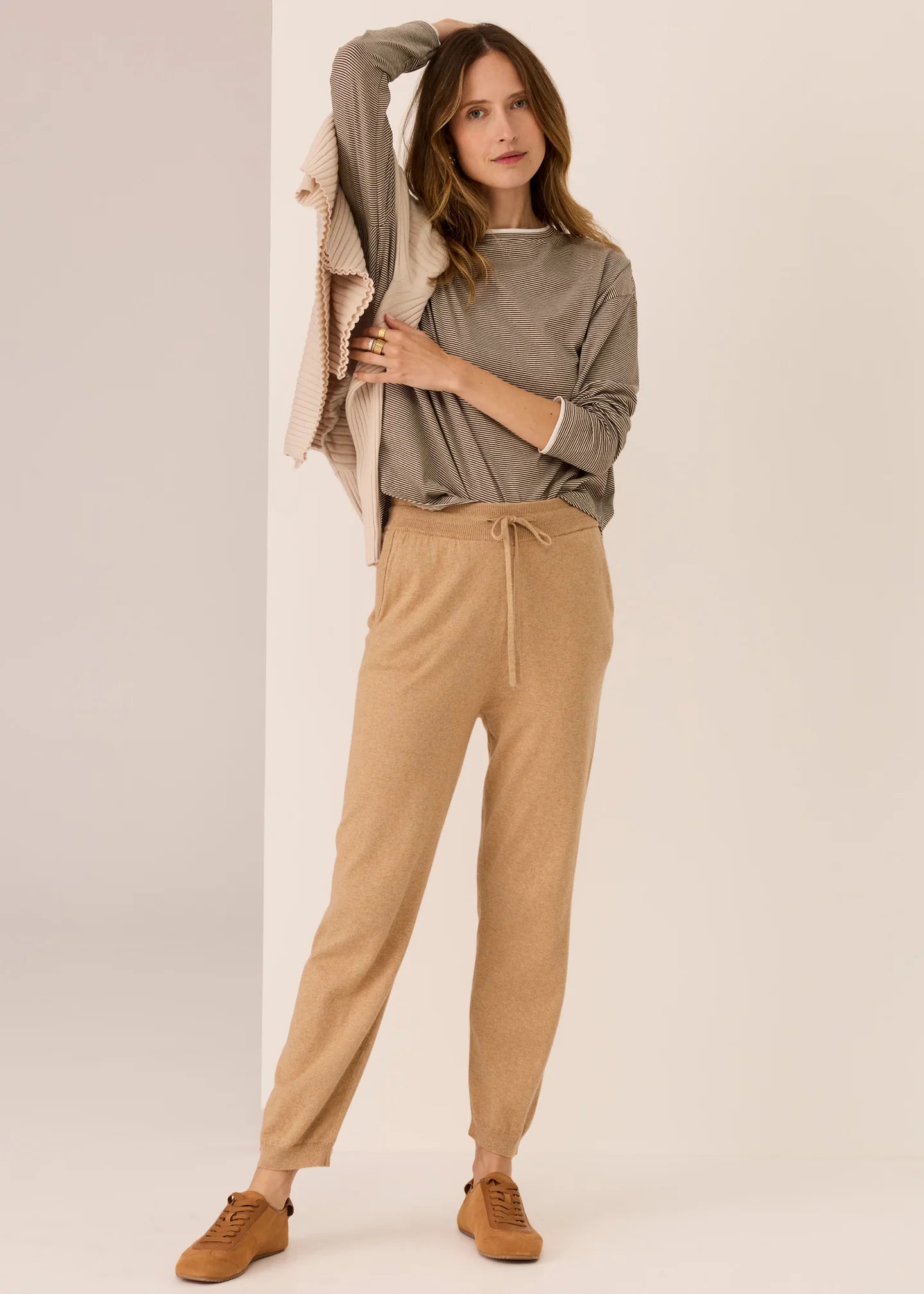 POL Mannix Stripe Long Sleeve Top