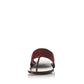 Alias Mae Heanie Leather Slide in Burgandy Leather