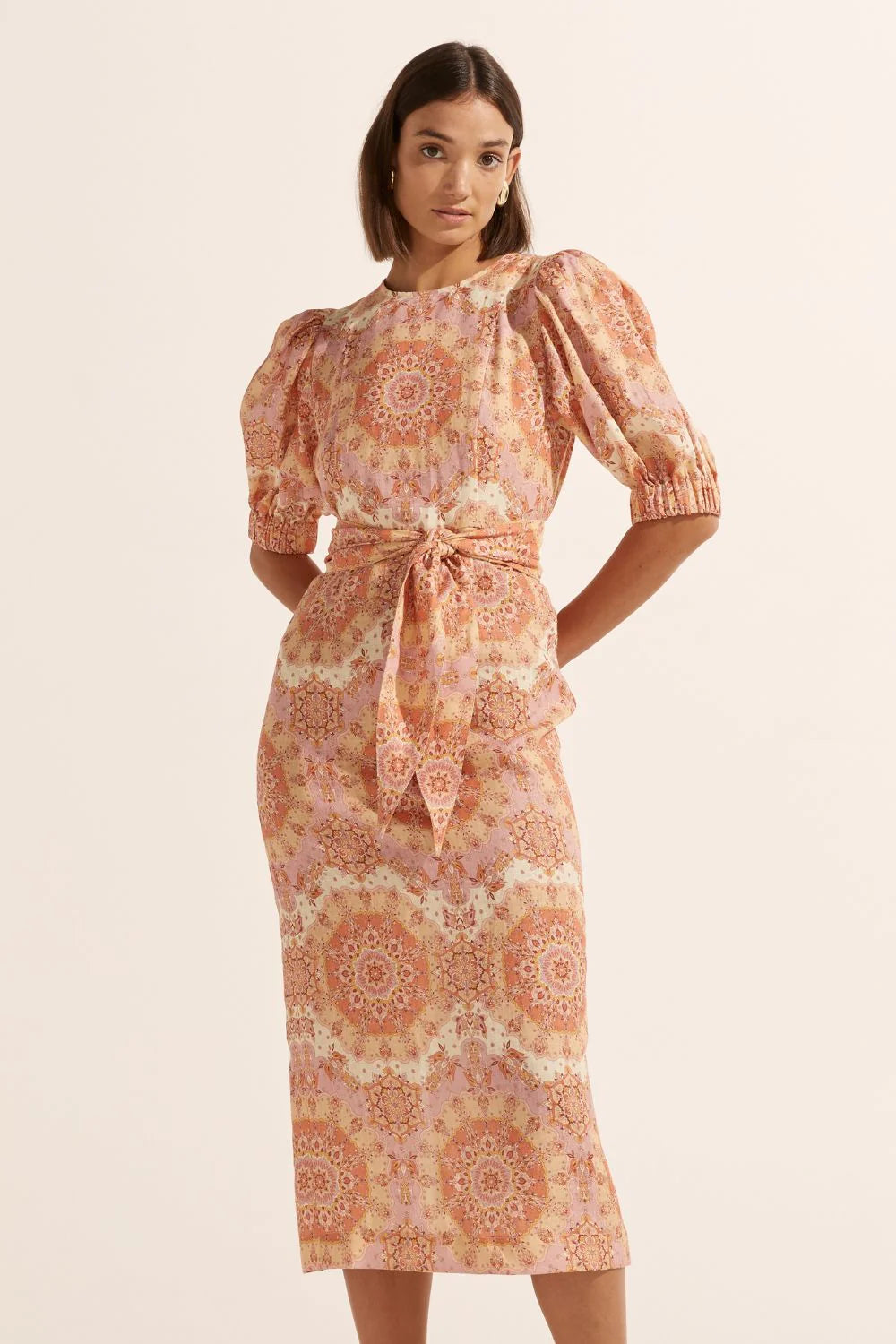 Zoe Kratzmann Venture Dress in Sunset Mosaic Print