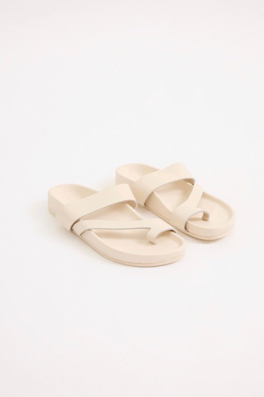 Nude Lucy Marnee Leather Sandal in Ivory