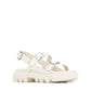 EOS Flicker Sandal in Bone Leather