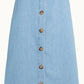 King Louie Marie Skirt Festa Light Denim