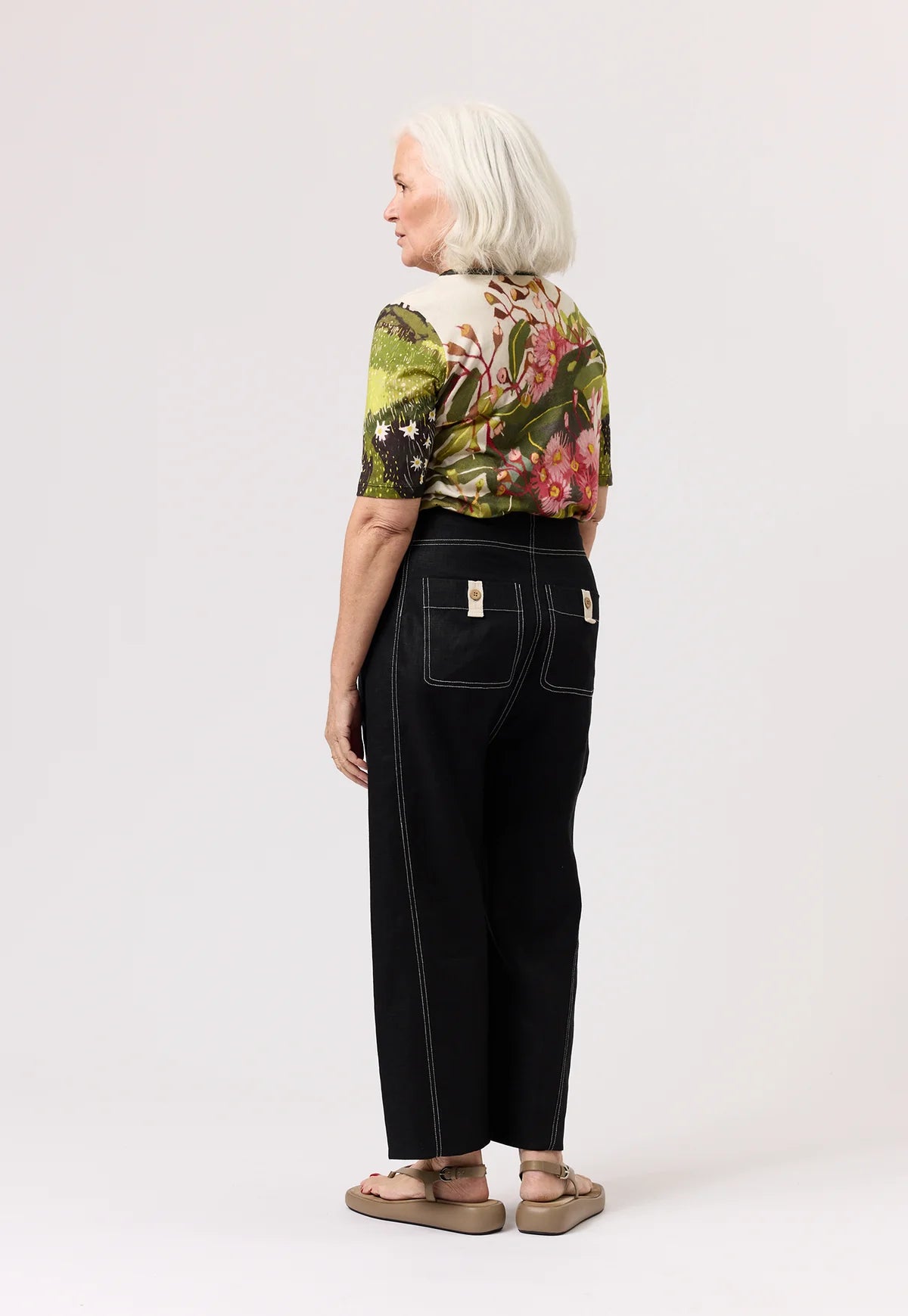 Nancybird Harriet Pant in Black