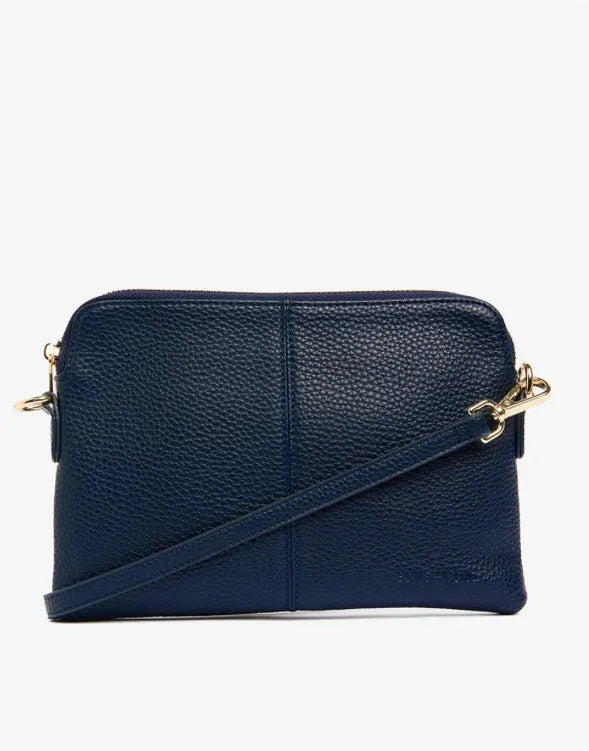 Elms + King Bowery Wallet in French Navy