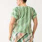 Nancybird Jolene Top in Green Stripe