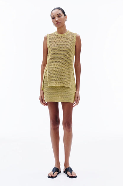 Nude Lucy Marlo Knit Top in Kiwi