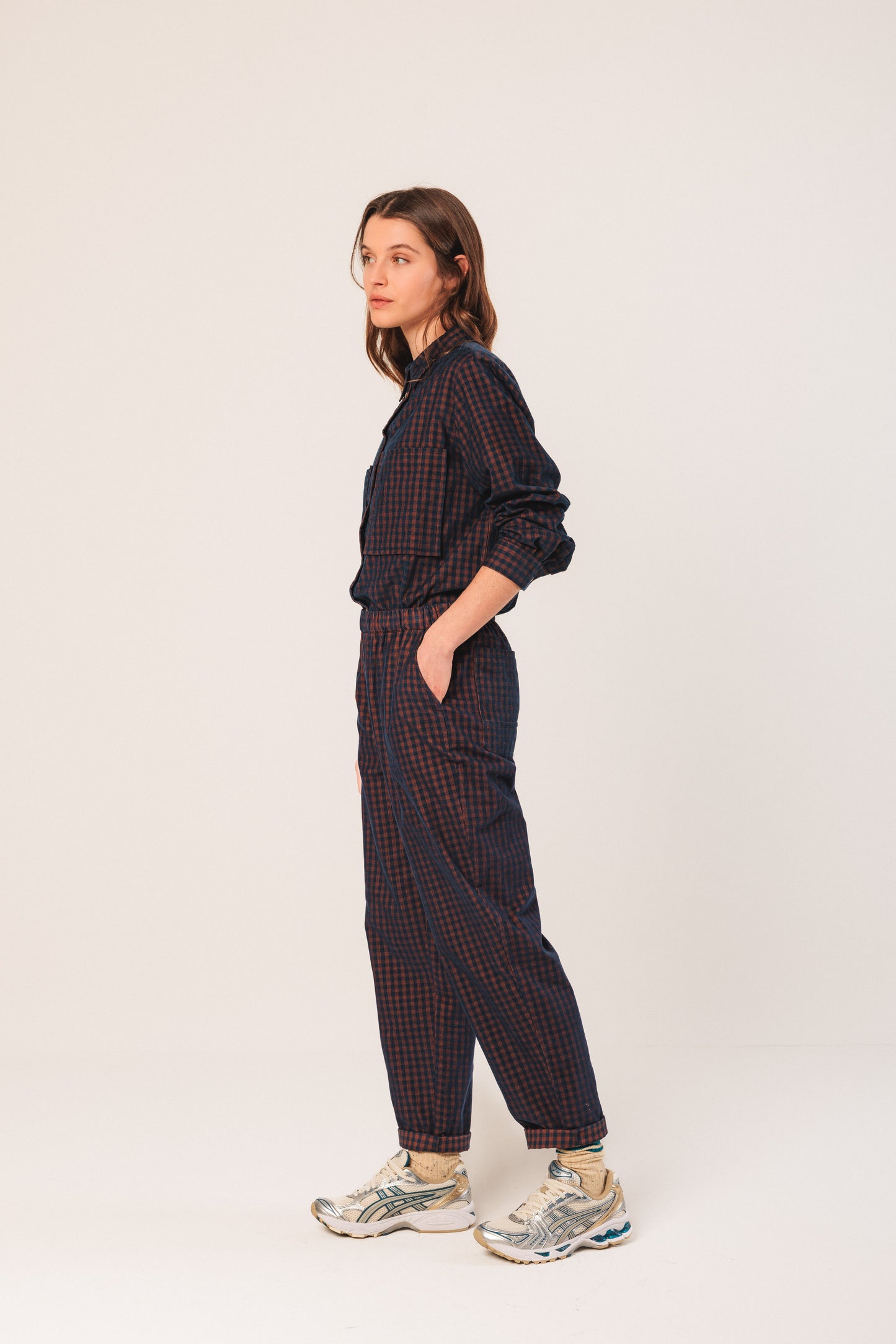 Indi and Cold Vichy Corduroy Pant