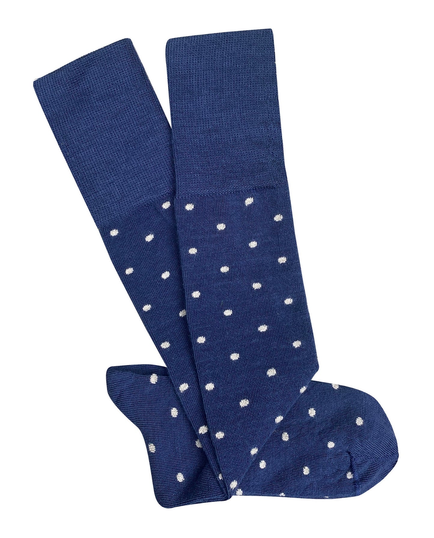 Tightology Dotty Wool Socks in Navy