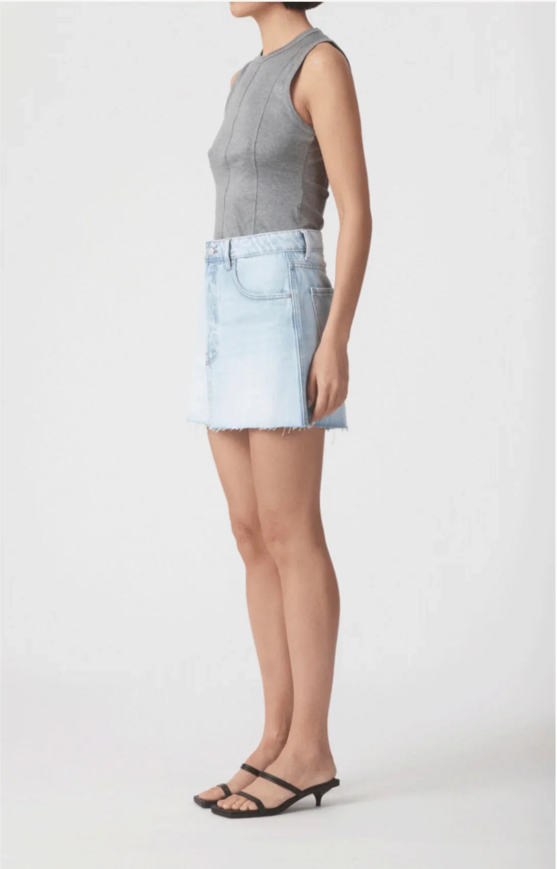 Nobody Denim Eve Skirt Fade