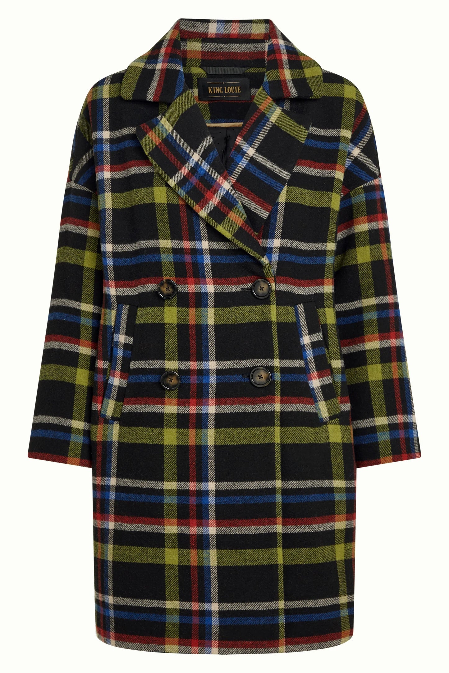 King Louie Nia Coat Karly Check