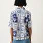 Nancybird Summer Shirt in Lyon Tile
