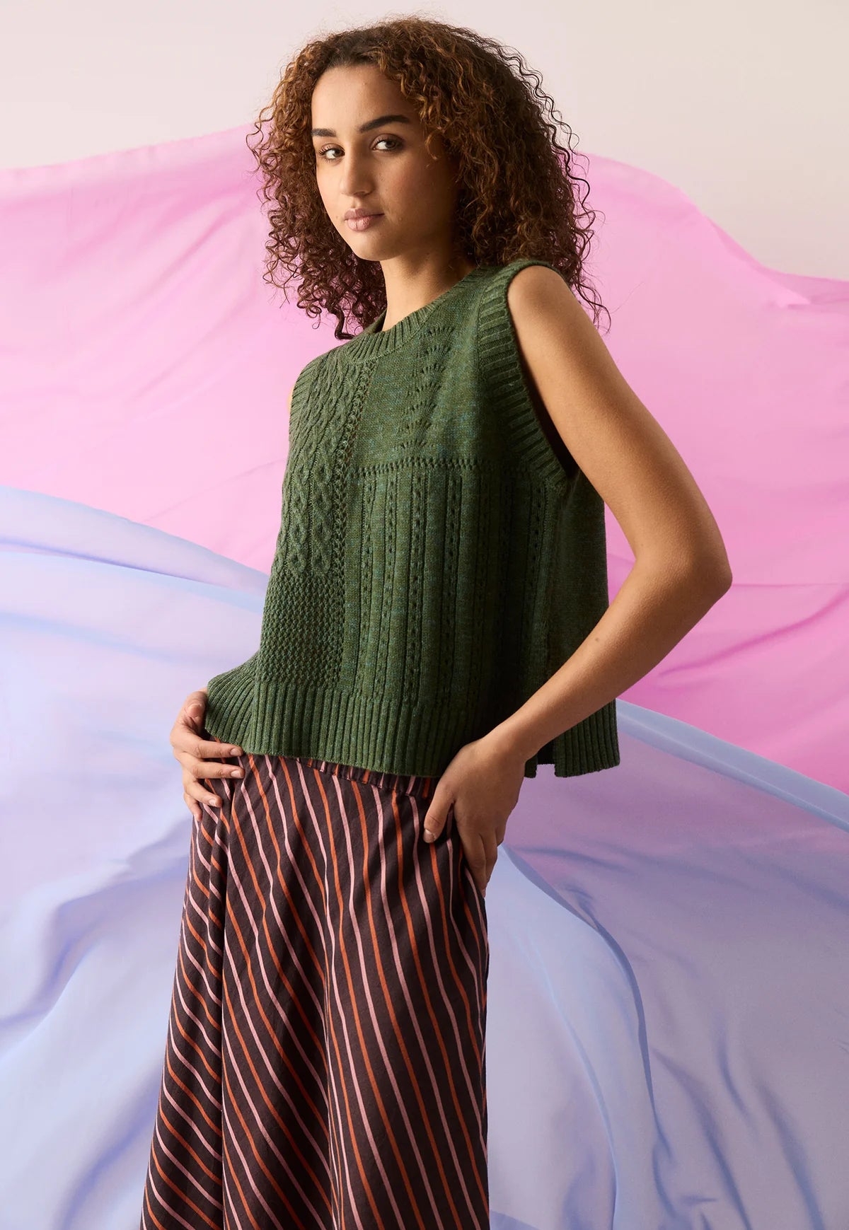 Nancybird Billie Cable Vest