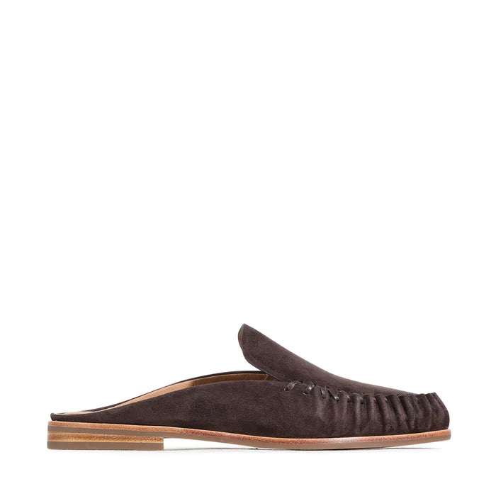 EOS Mocc Loafer in Cocoa Kid Suede