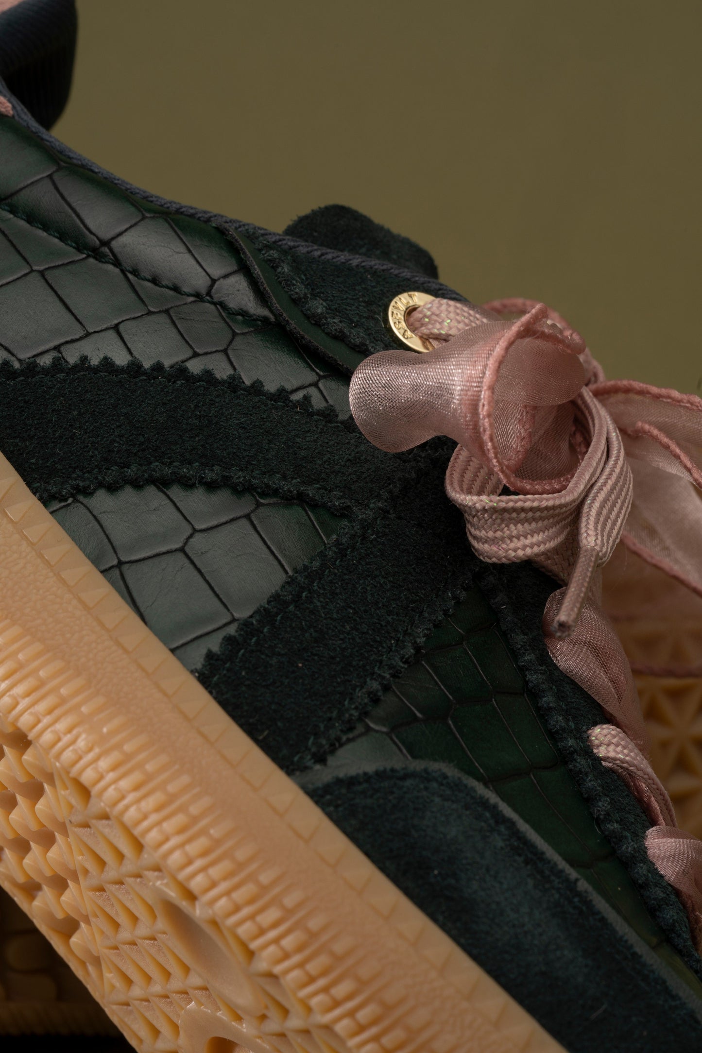 ASFVLT Elite Classic Sneaker Croc Green / Pink