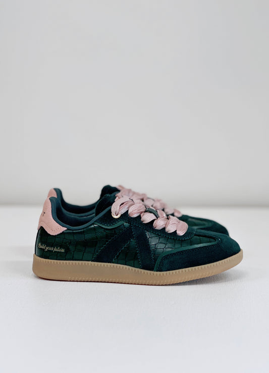 ASFVLT Elite Classic Sneaker Croc Green / Pink