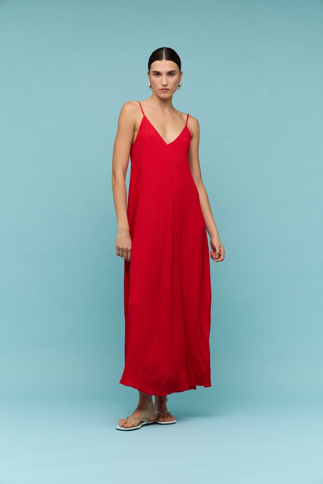 Staple the Label Amira Maxi Dress, Red