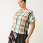 Nancybird Dolman Top, Summer Check