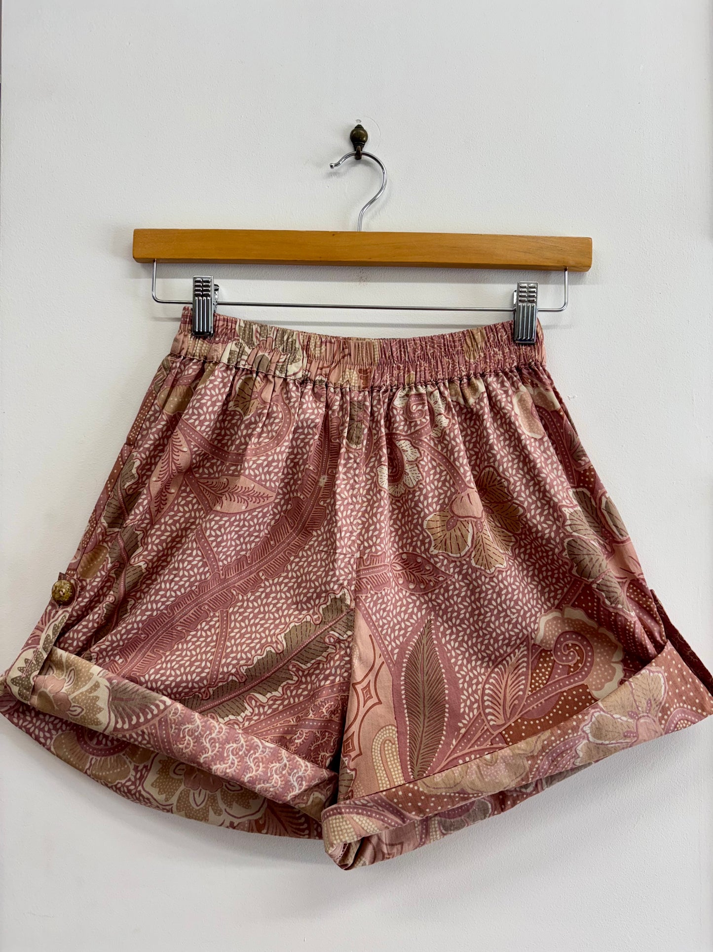 Lilya Eileen Short in Batik Rose