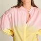 POM Amsterdam Blouse in Faded Blooming Pink