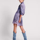 One Teaspoon Purple Rain Nixie Denim Shirt Dress