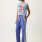 Nancybird Isla Pant in Blue Border