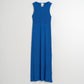 Indi and Cold Ribbed Knit Dress in Azul