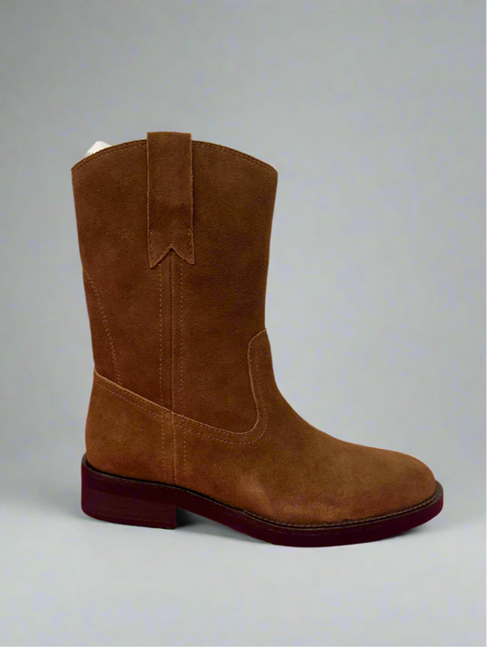 Alias Mae Afina Boot in Mocha Suede