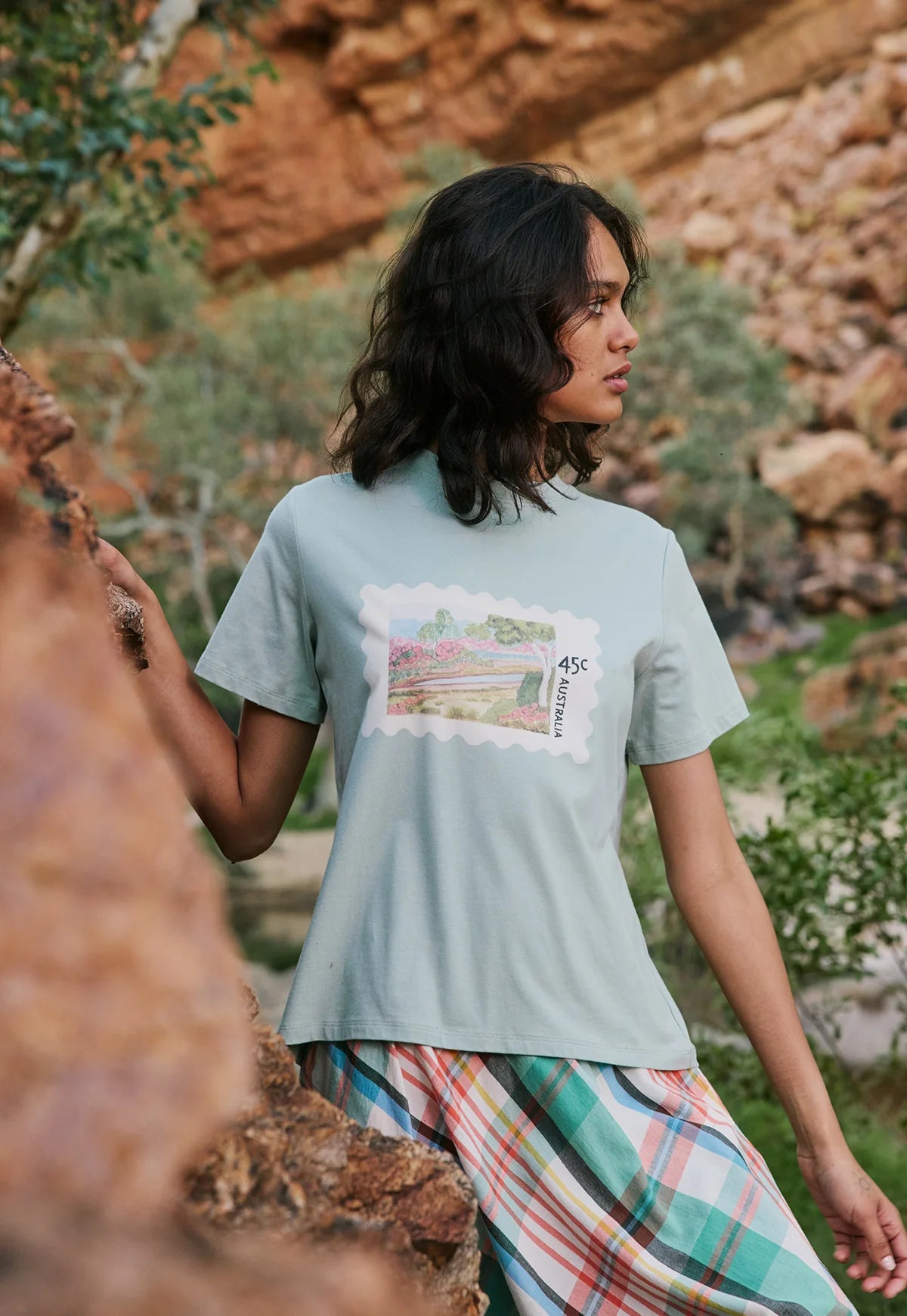 Nancybird Apollo Tee in Postage Stamp