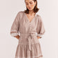 Staple the Label Soleil Smock Dress in Beige