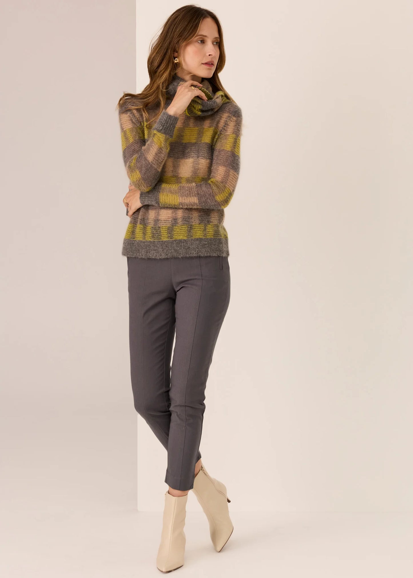 POL Ciara Stripe Textured Knit