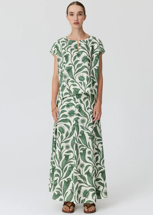 POL Botanica Top with Contrast Back