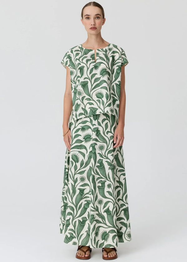 POL Botanica Top with Contrast Back