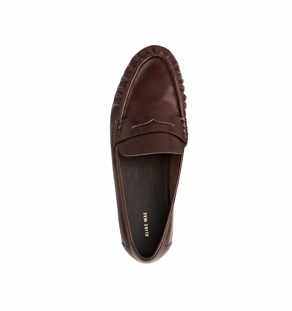 Alias Mae Ivana Loafer in Walnut Wax