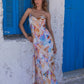 Kachel Grace Slip Maxi Dress in Amalfi