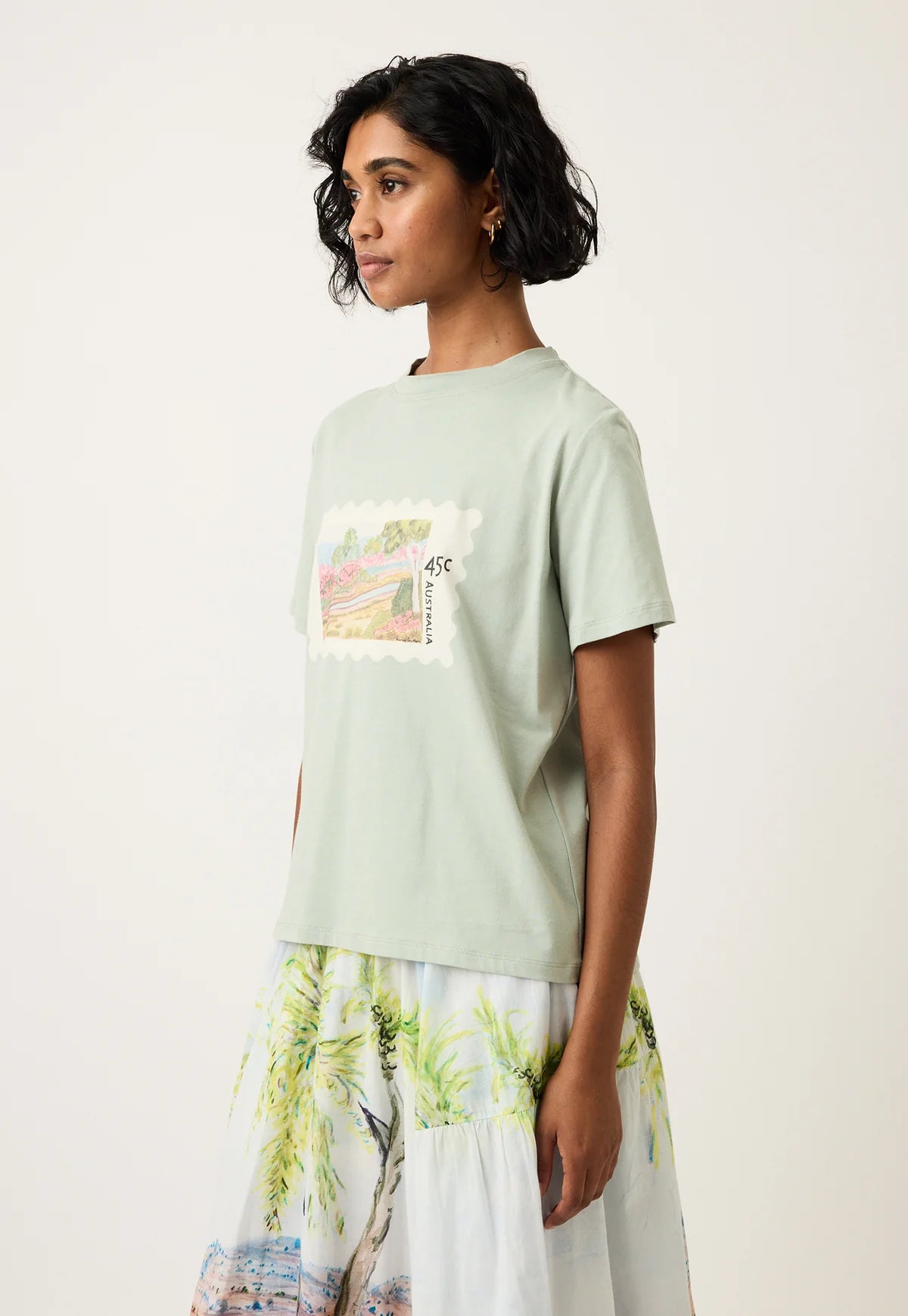 Nancybird Apollo Tee in Postage Stamp