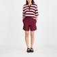 LMND Rossy Knit Polo Cherry / Soft Pink