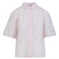 COSTER Shirt with Lace in Powder Rose