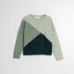 Indi & Cold Wool Intarsia Sweater in Green