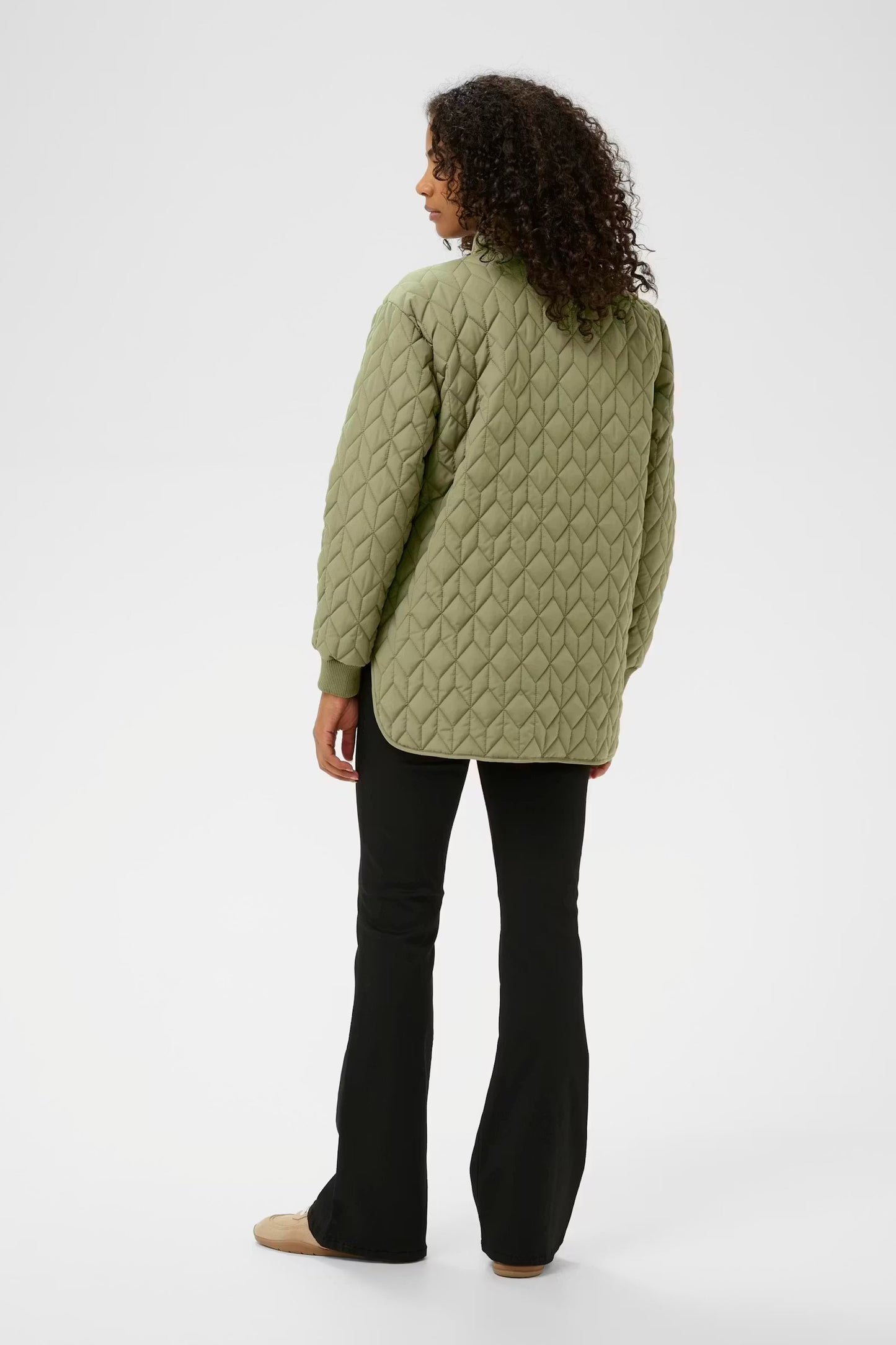 Kaffe KAleila Quilt Jacket Dusky Green