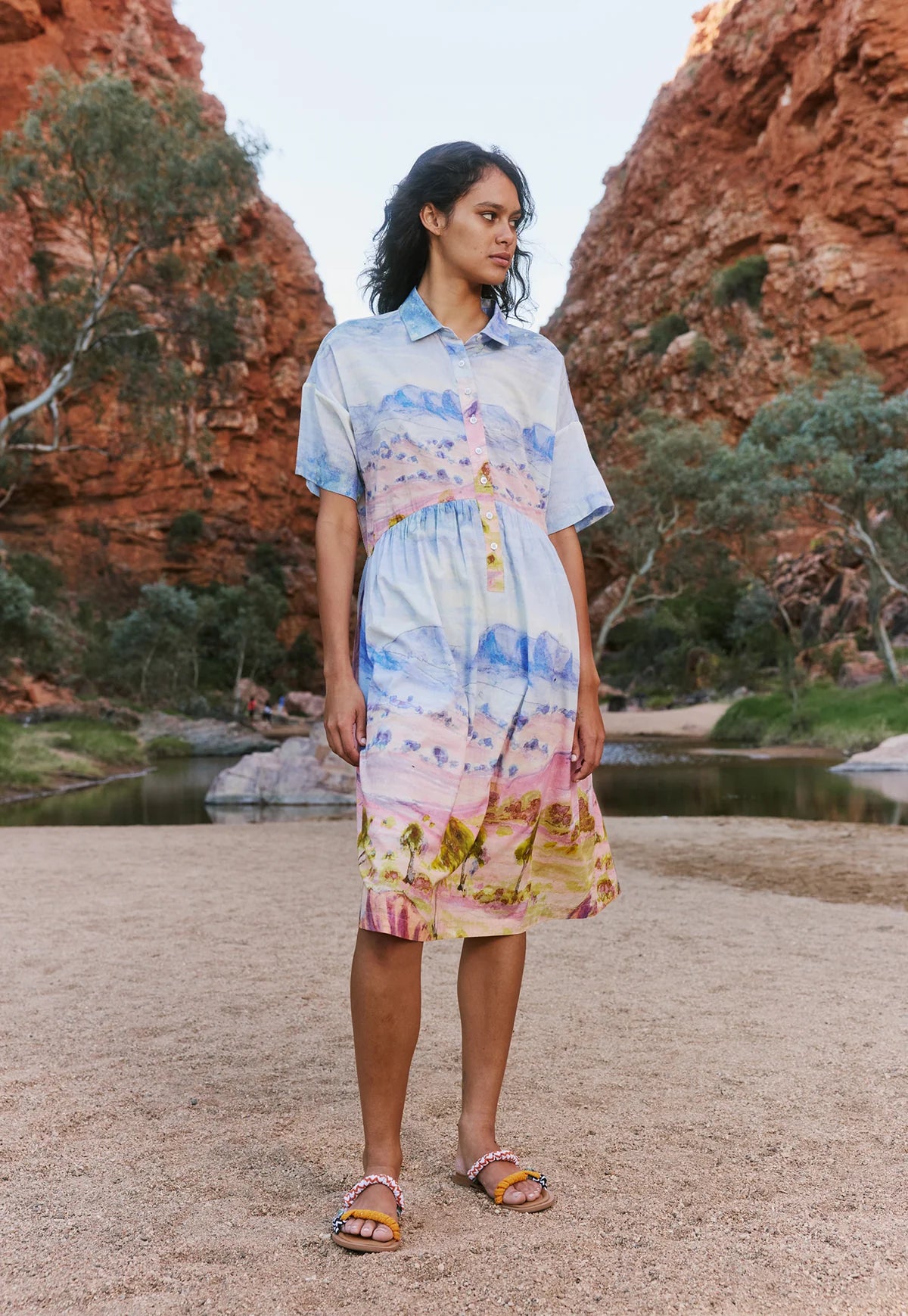 Nancybird Luma Dress in Tjoritja