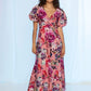 Kachel Penelope Dress in Lovers Floral Print