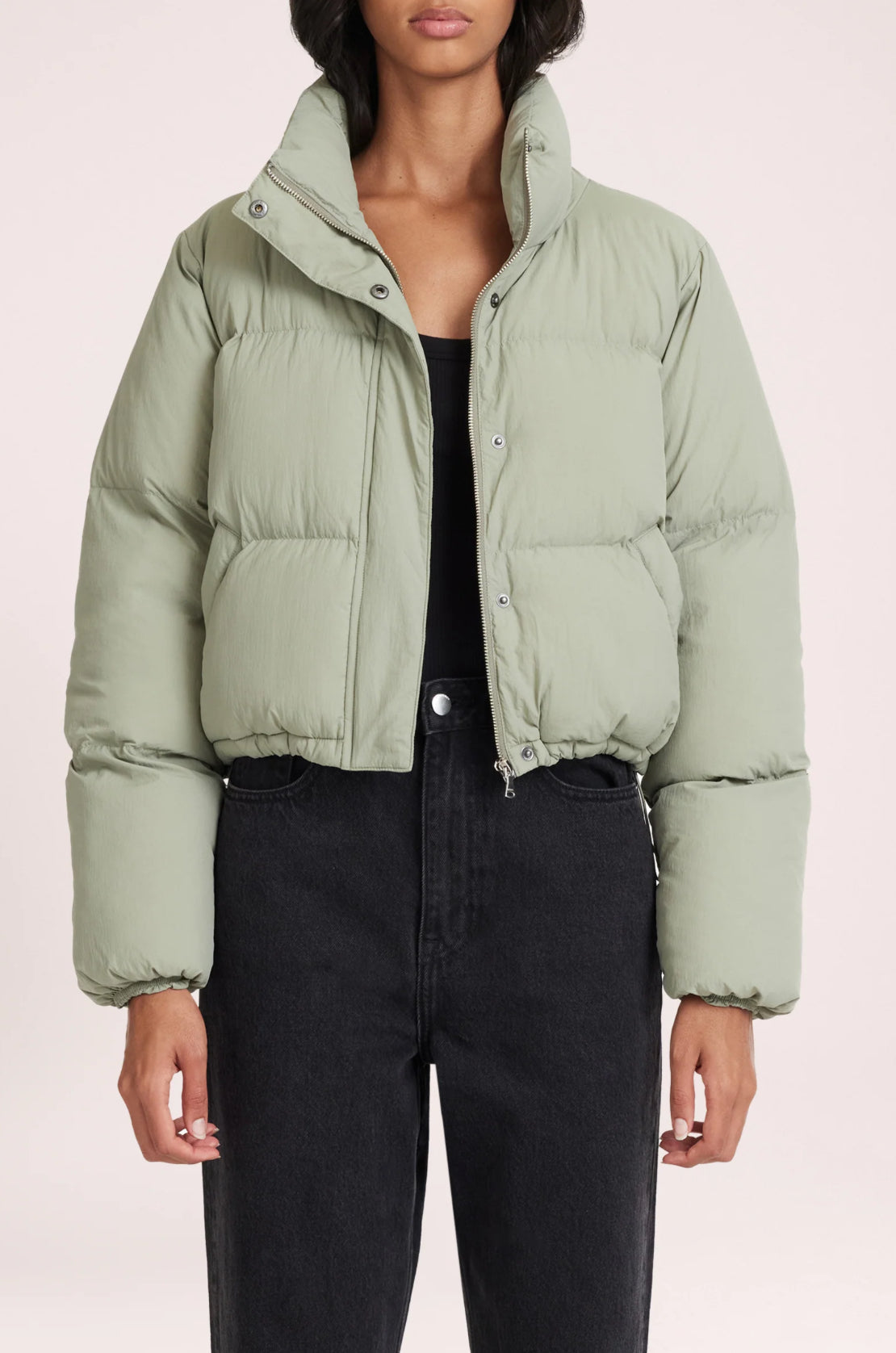 Nude Lucy Topher Puffer Jacket in Fog