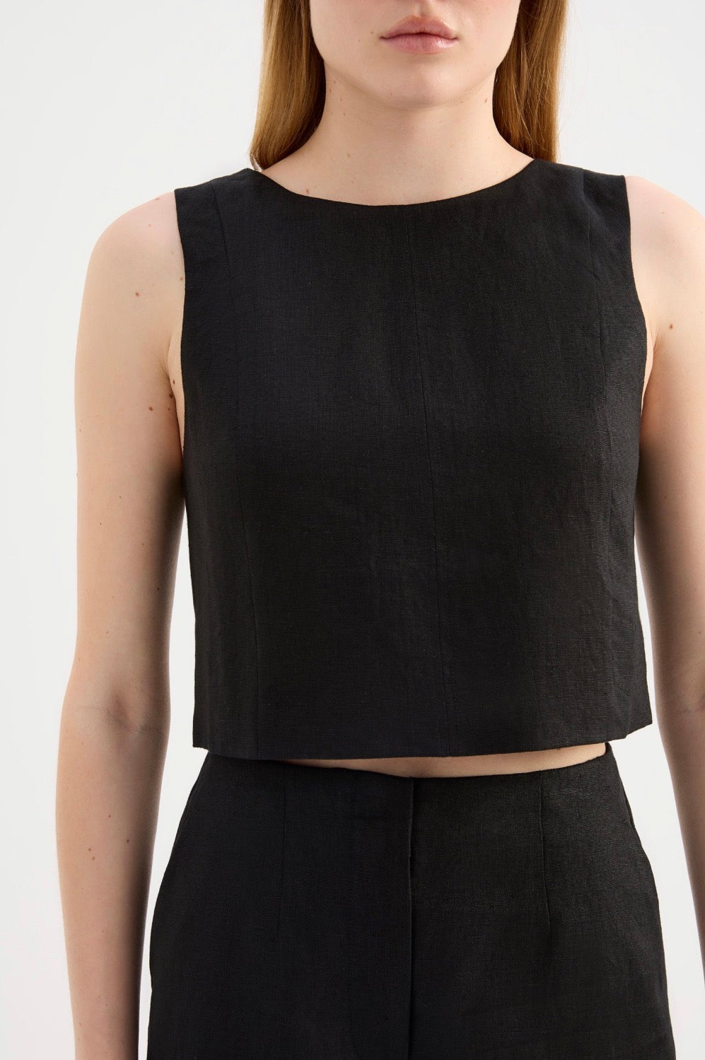 Nude Lucy Marli Linen Top