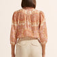 Zoe Kratzmann Outlook Top in Sunset Mosaic Print