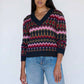 Maxted Winter Fairisle V-Neck Sweater
