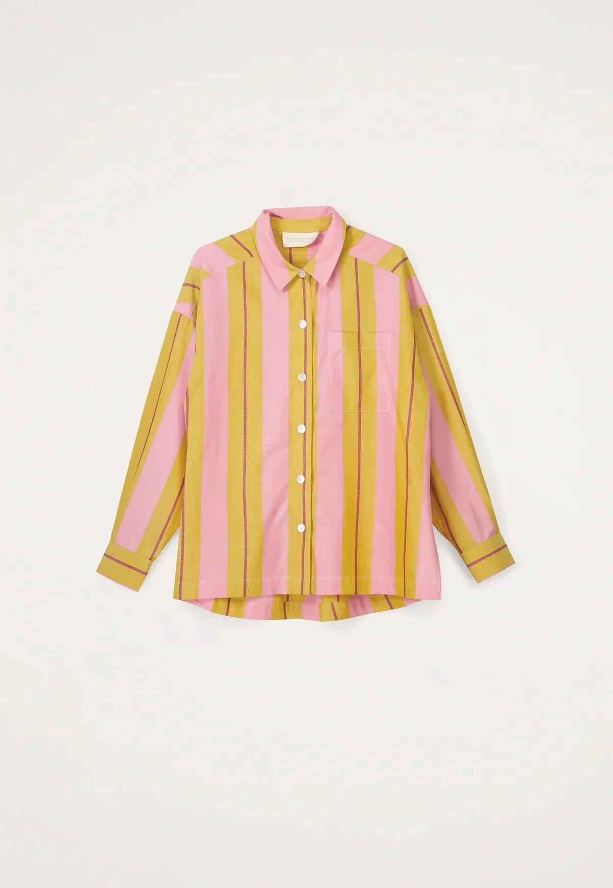 Nancybird Sabine Shirt in Dusk Stripe - the tartan fox