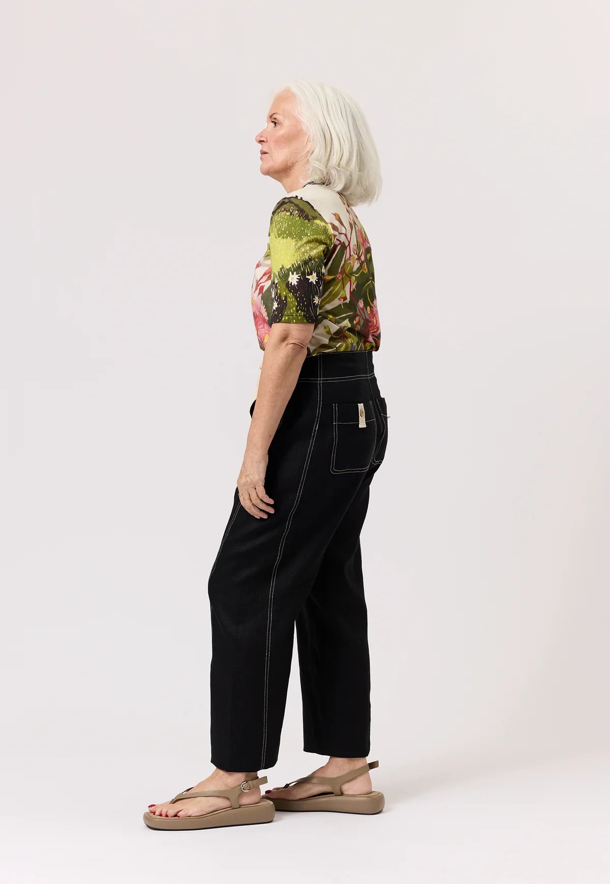 Nancybird Harriet Pant in Black